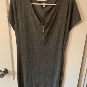 3/$20 Gray mini sweater dress